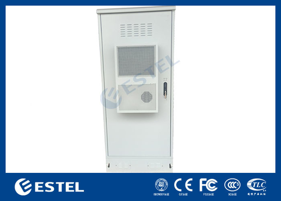 20U Capacidade Exterior Telecom Enclosure Aço galvanizado parede única com isolamento térmico