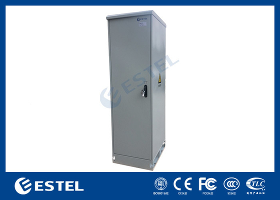 2.5mm Alumínio Outdoor Telecom Cabinet 43U Equipamento Casas com LED