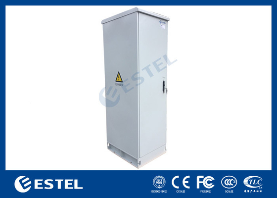 2.5mm Alumínio Outdoor Telecom Cabinet 43U Equipamento Casas com LED
