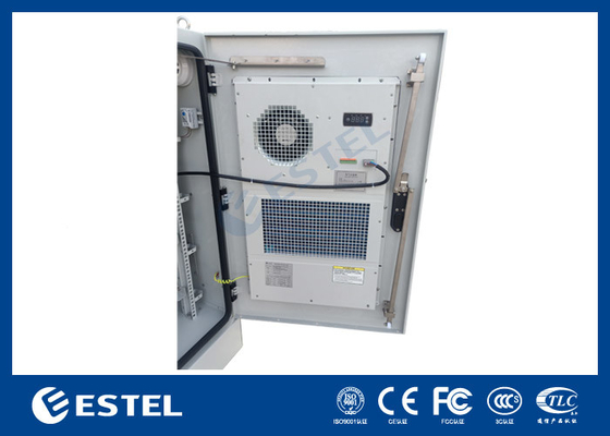 SGCC Armário de Telecomunicações Exteriores de Paredes Duplas Com Ar Condicionado e Ventilador de 48VDC