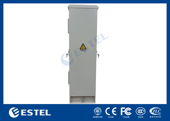 ET6060217A-42U Armário de Comunicação Externa Armário de 19 polegadas com ventilador de porta dupla IP55