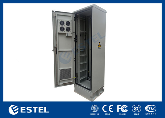 ET6060217A-42U Armário de Comunicação Externa Armário de 19 polegadas com ventilador de porta dupla IP55