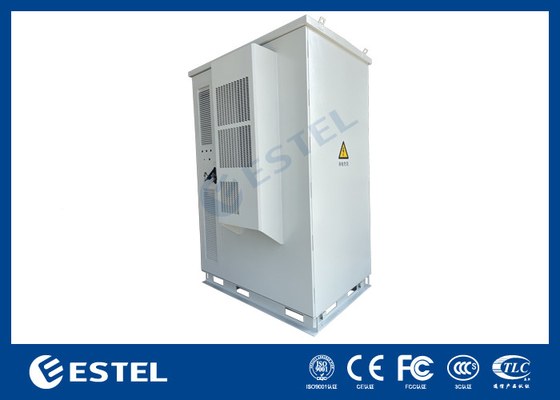 Cabine de Estação de Base ao Ar livre de três baías personalizado Sistema de refrigeração e energia integrado