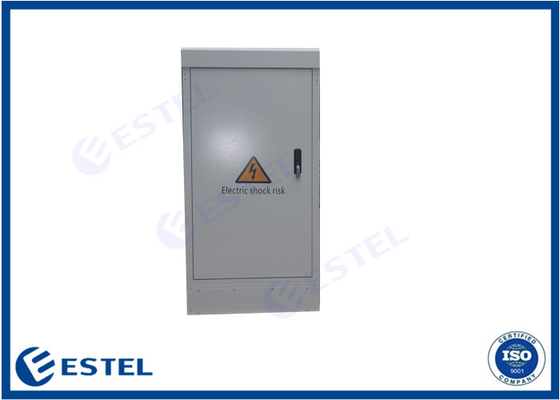 os armários exteriores das telecomunicações da anti corrosão do condicionador de ar 1200W dobram portas
